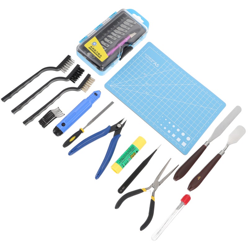 1 Set 3D Printer Accessories Tool Kit 3D Printer Cleaning Tools Kit DIY Tool Kit - Image 1