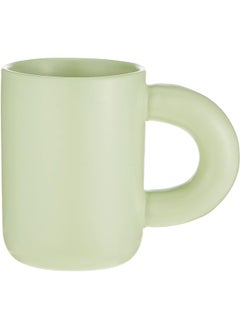 Prickly Pear Pear Alba Ceramic Mug, 250 ml Capacity, Green  - Image 1