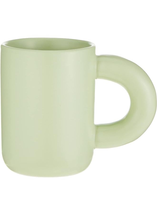 Prickly Pear Pear Alba Ceramic Mug, 250 ml Capacity, Green  - Image 1