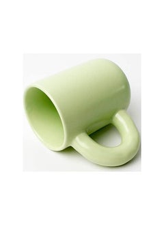 Prickly Pear Pear Alba Ceramic Mug, 250 ml Capacity, Green  - Image 2