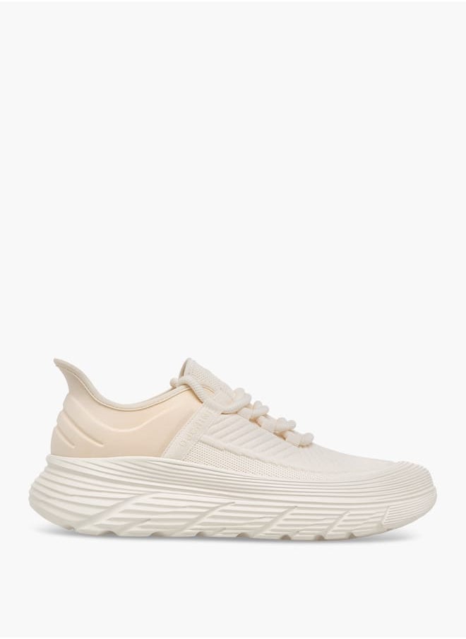 DUCHINI Men's Panelled Lace-Up Sneakers  - Image 3
