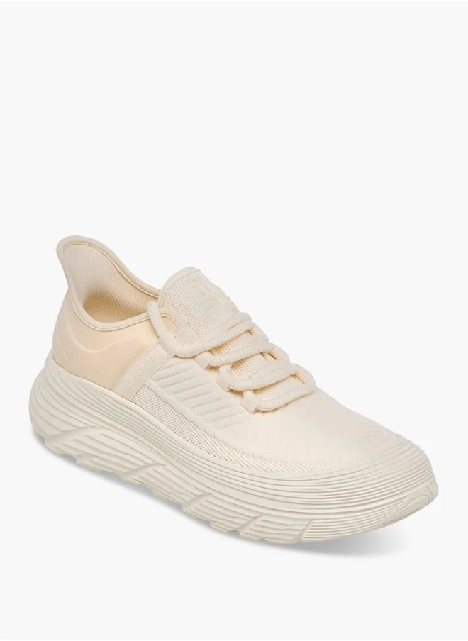 DUCHINI Men's Panelled Lace-Up Sneakers