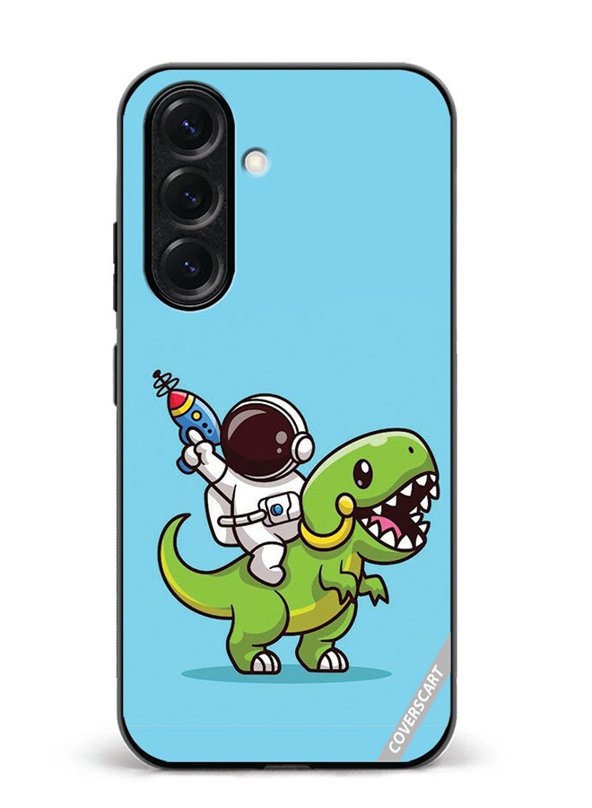 VR CREATIVE Protective Case Cover For Samsung Galaxy S25 Plus Dinosaur Design Multicolour