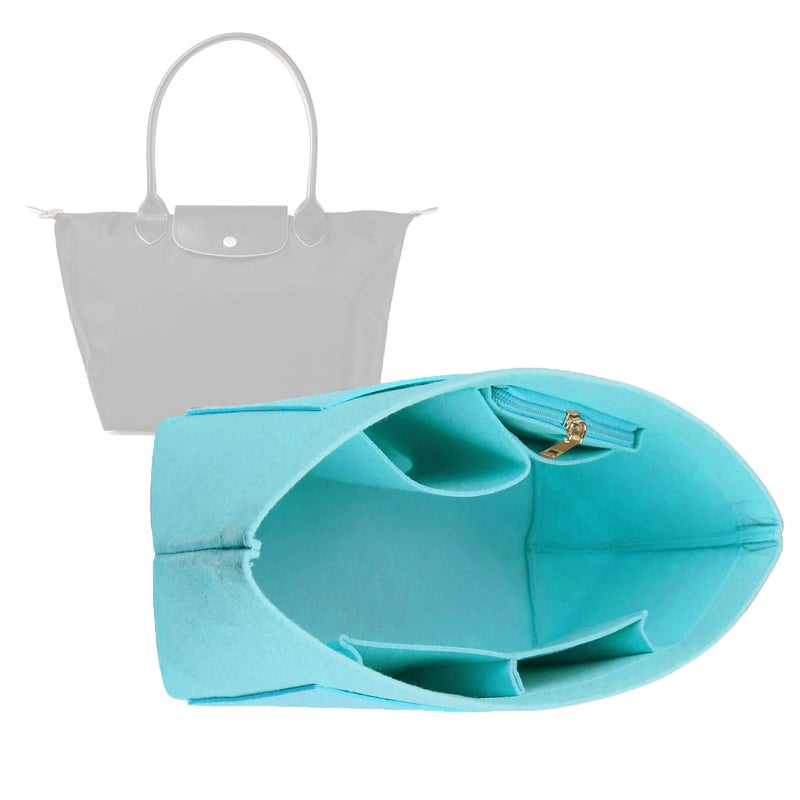 bag Organizer Insert for Longchamp Le Pliage NeoLarge Handbags Insert Organizer 1012hu blueL