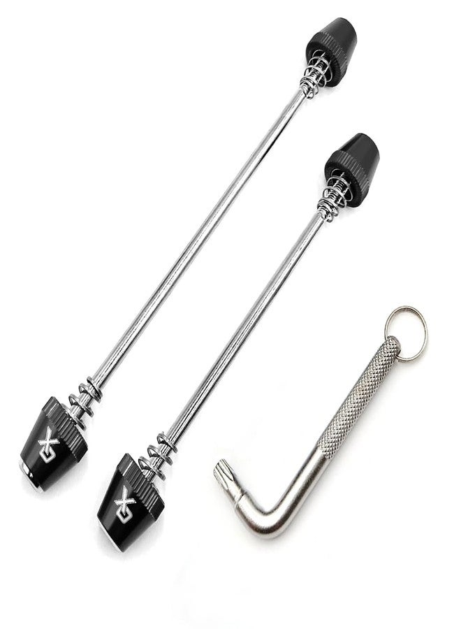ONIPAX Bike Anti-Theft Locking Skewer 7 Lobe Bicycle Wheel Hub with Key - Image 1