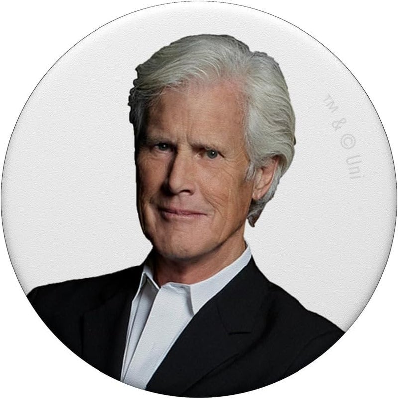 NBC DATELINE Keith Morrison PopSockets Adhesive PopGrip for iPhone 11  Black - Image 3