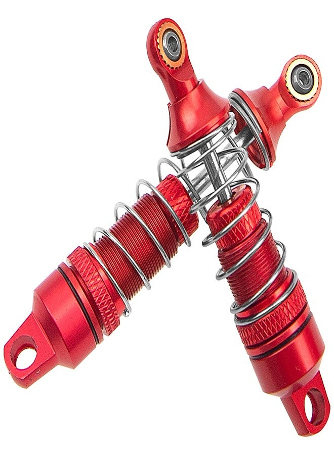 Vgoohobby 4Pack Vgoohobby Shock Absorber Front Rear Damper Suspension Compatible with 1/18 losi Mini T 2.0 Mini-B 2WD RC Stadium Upgrade Parts (Red) - Image 5