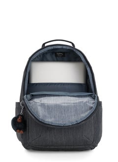 kipling Seoul School Large Backpack with Separate Laptop Compartment Marine Navy  - Image 4