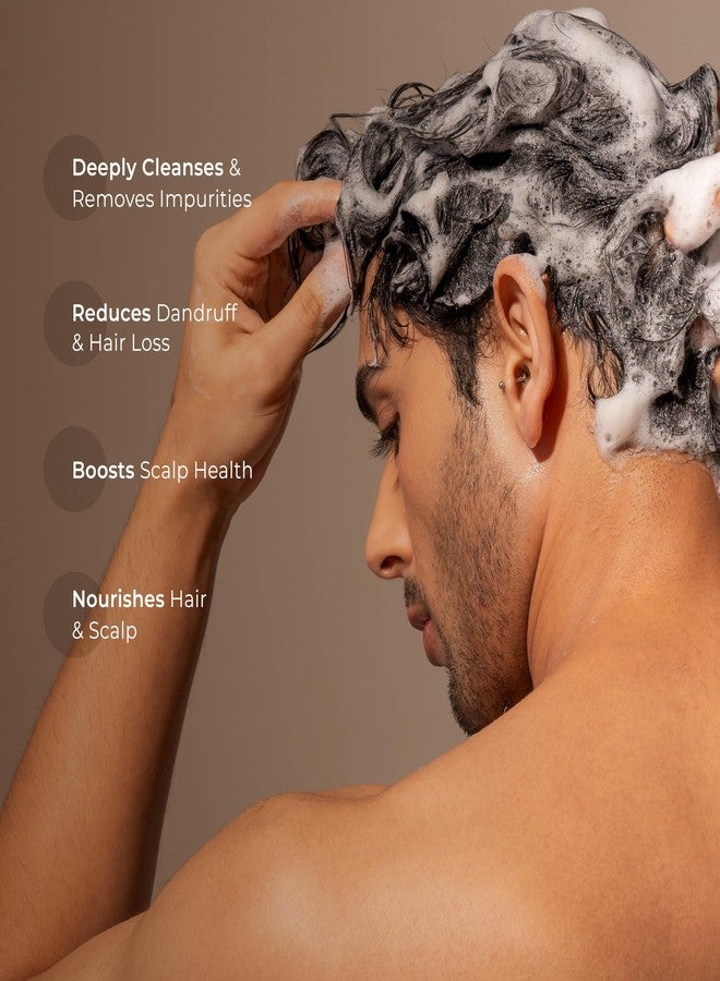 Naturali Scalp Clarifying Anti-Dandruff Shampoo for Men | Derma Approved Shampoo with Green Tea, Hibiscus & Biotin | Reduces Dandruff & Hair Fall | Sulphate-Free Daily Care for All Hair Types | 100 ml - Image 3