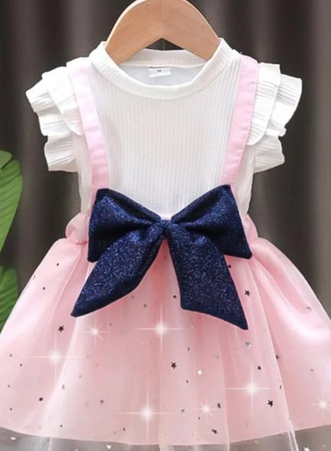 YUNIQEE Bow Accent Dress