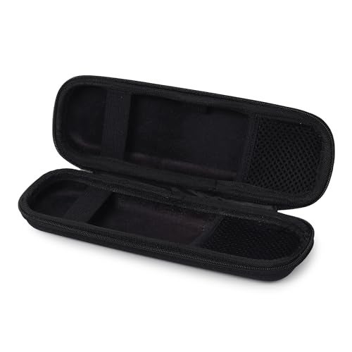 GadgetBite Black Hard Pencil Case EVA Hard Shell Pen Case Holder for Executive Fountain Pen and Stylus Touch Pen (Small)-Black - Image 2