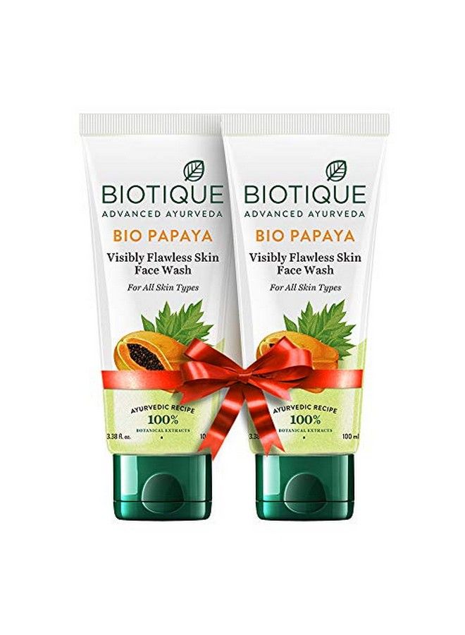 Biotique Papaya Face Wash 100 Ml (Pack Of 2) - Image 1