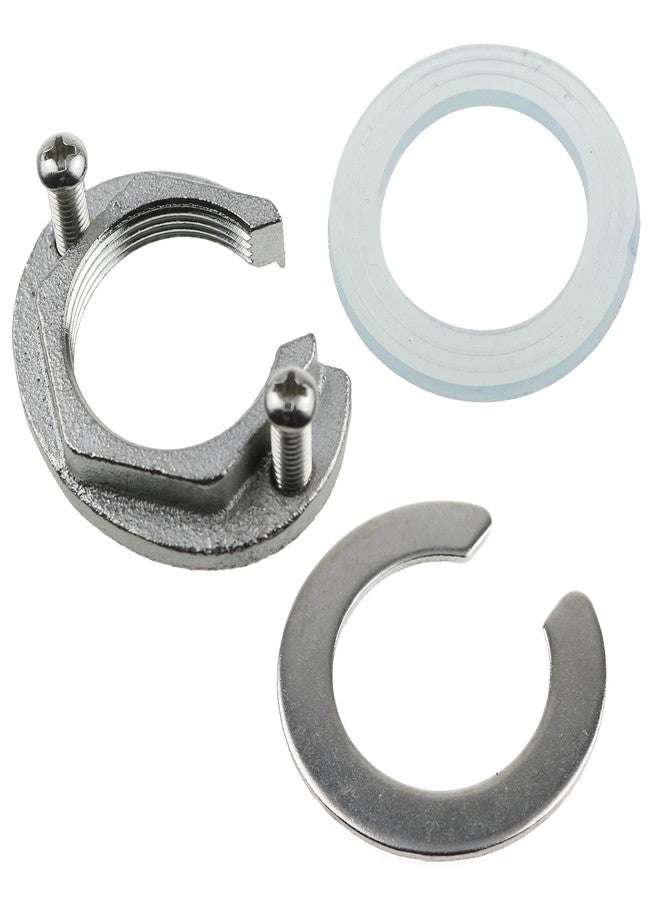 LUORNG 31mm Stainless Steel C Type Kitchen Faucet Antiloosing Nut Cap Fastening Circlip Washer Accessory Tool Set Faucet Accessories Wash Basin Tap Fixing Fitting Kit - Image 3