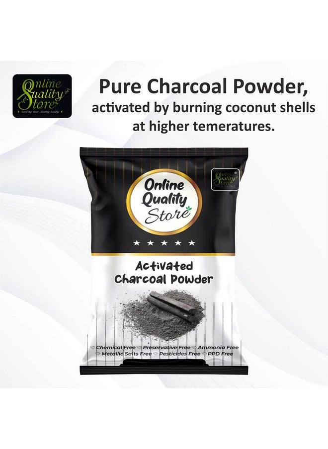 Online Quality Store Herbal Powder Combo For Hair And Face (Activated Charcoal)  - Image 5