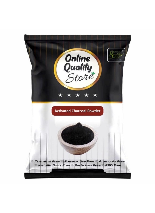 Online Quality Store Herbal Powder Combo For Hair And Face (Activated Charcoal)  - Image 2