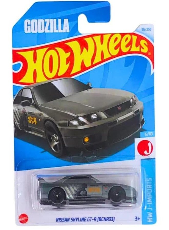 Hot Wheels Nissan Skyline GT-R (BNCR33), Gray, HW J-Imports 5/10 - Image 1