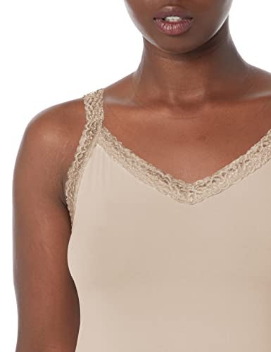 Vanity Fair Women's Perfect Lace Spincami Camisole 17166, Damask Neutral, Large - Image 3
