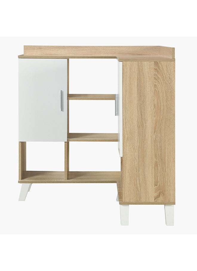 Home Box Alford Corner Coffee Bar Cabinet 90 x 96 x 29.8 cm  - Image 2