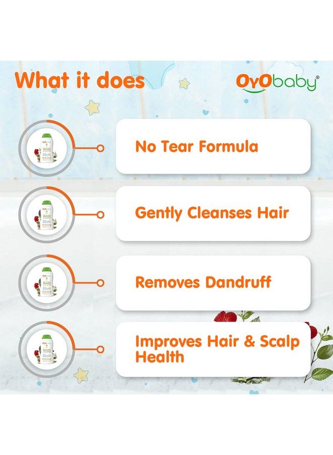 OYO BABY New Born Combo Daily Moisturizing Natural Baby Lotion 200Ml And Baby No Tears Baby Shampoo For Newborn Babies 200Ml Each - Image 5