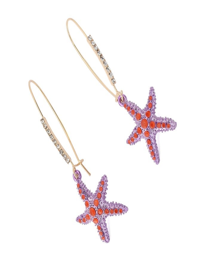 بتسي جونسون أقراط متدلية على شكل نجم البحر من بيتسي جونسون للنساء - Image 3