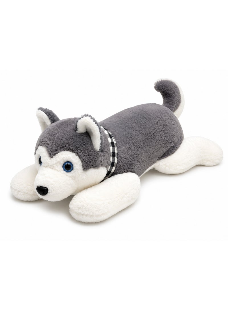 55 CM Soft Husky Stuffed Animal – Plush Hug Pillow For Kids & Home Decor - Image 1