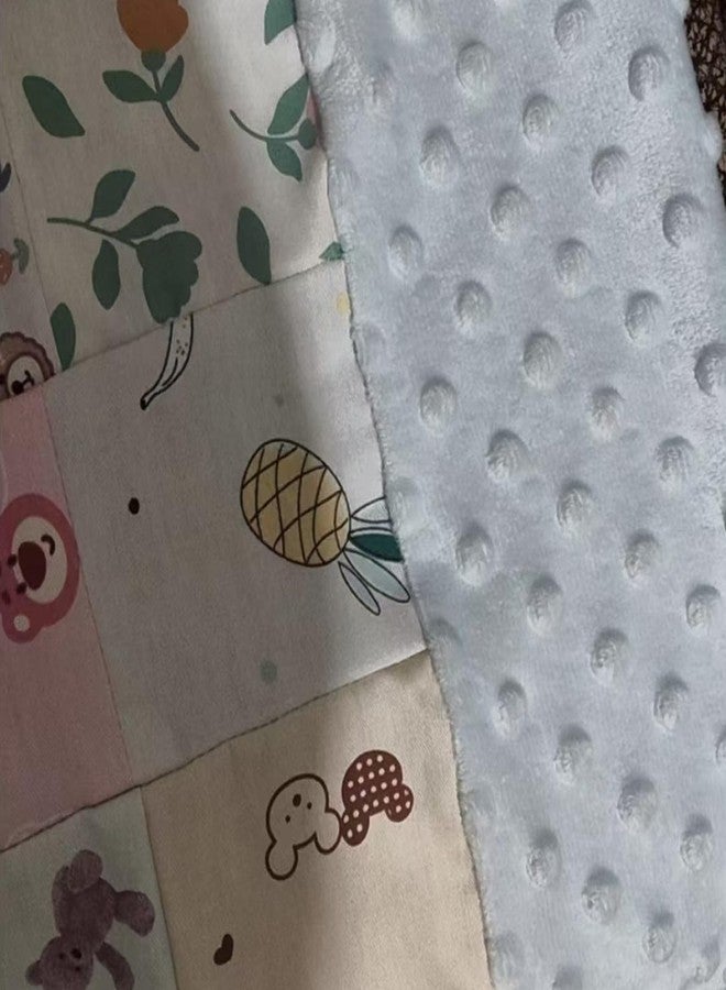 Hasoar 7PCS 9.8" x 9.8"(25 * 25CM) Quilting Fat Quarters Fabric Bundles, for Sewing Crafting,Print Floral Striped Polka Dot 100% Cotton Gingham Fabric (Yellow Flowers, 25 * 25cm) - Image 5
