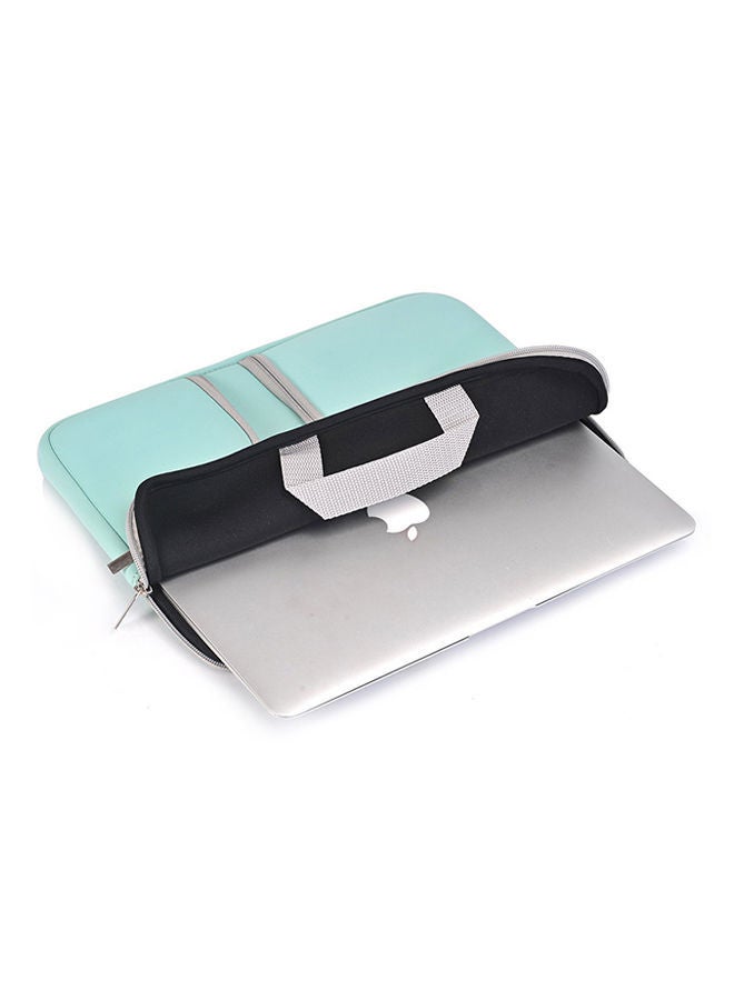 NIBEMINENT Protective Double Zipper Laptop Sleeve Bag for MacBook Air 13 /Pro Retina 13.3 Aqua Blue  - Image 4