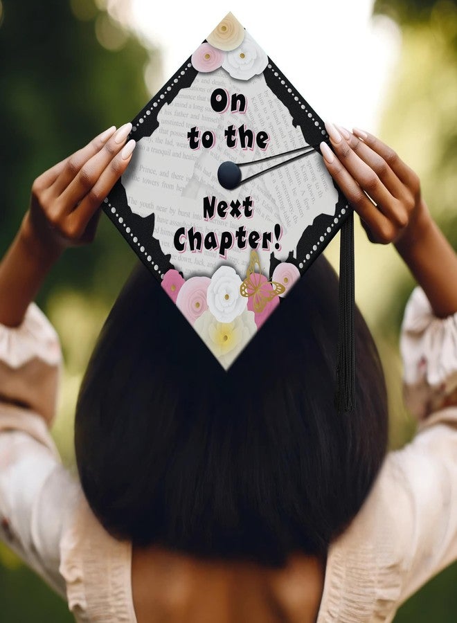 ADVANSYNC On To The Next Chapter Graduation Cap Topper - Image 3
