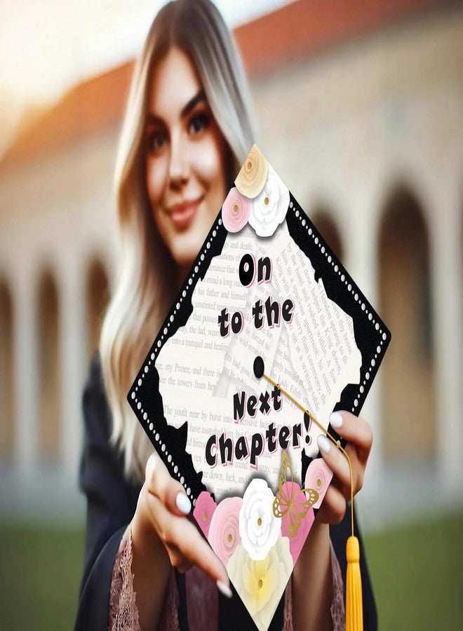 ADVANSYNC On To The Next Chapter Graduation Cap Topper - Image 2