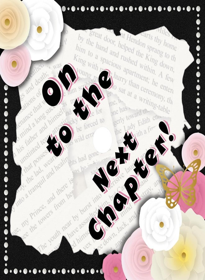 ADVANSYNC On To The Next Chapter Graduation Cap Topper - Image 4