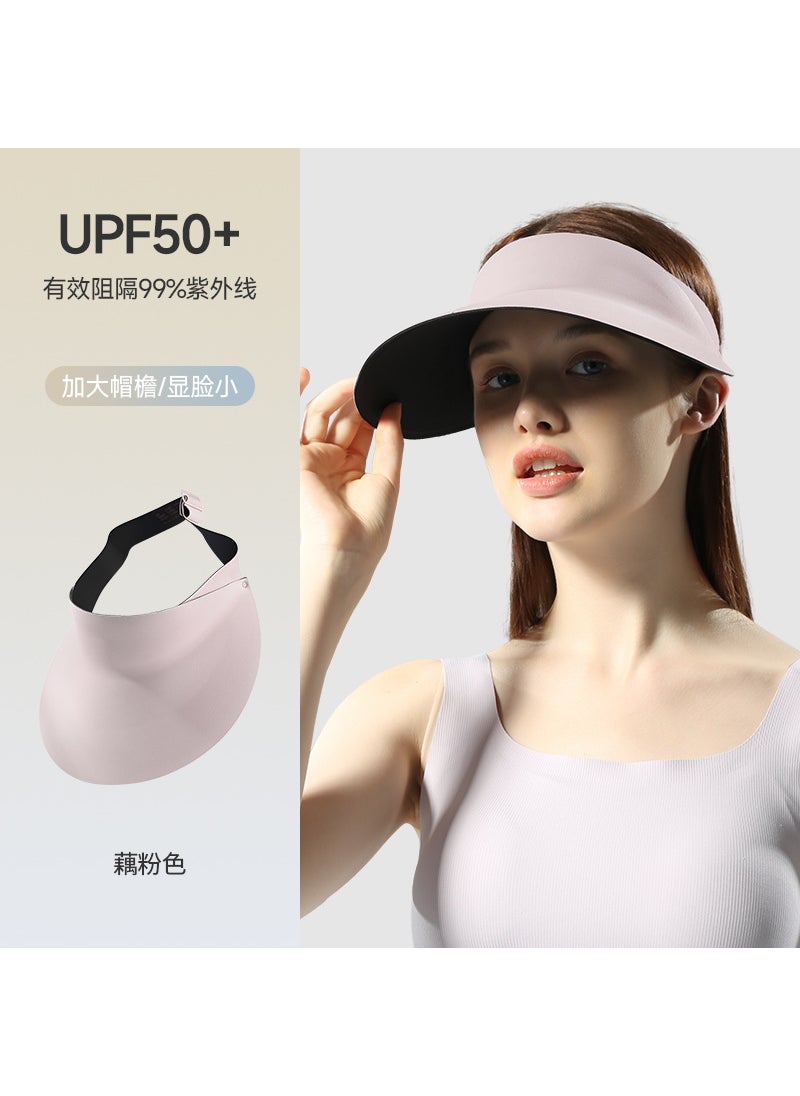 Generic - Summer UV Protection Foldable Cap Xmz135-lotus pink - Image 1