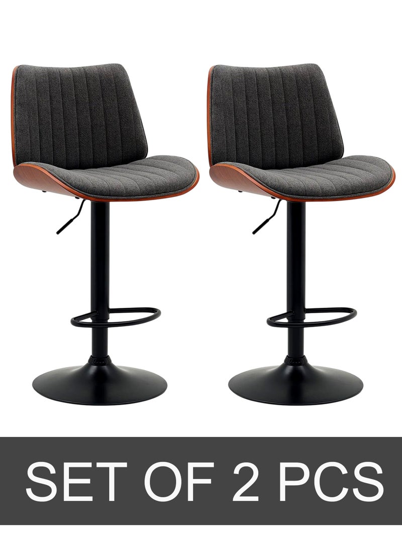 Generic Set Of 2 Pieces Modern Counter Height Barstools  - Image 2