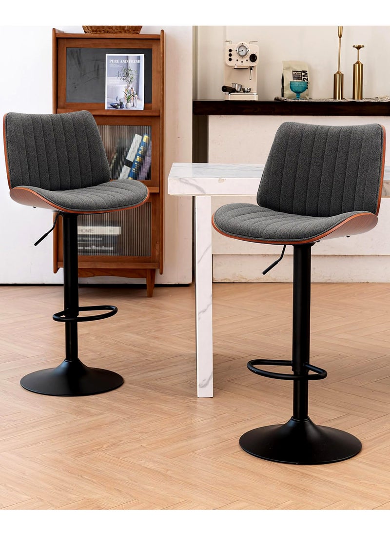 Generic Set Of 2 Pieces Modern Counter Height Barstools  - Image 5