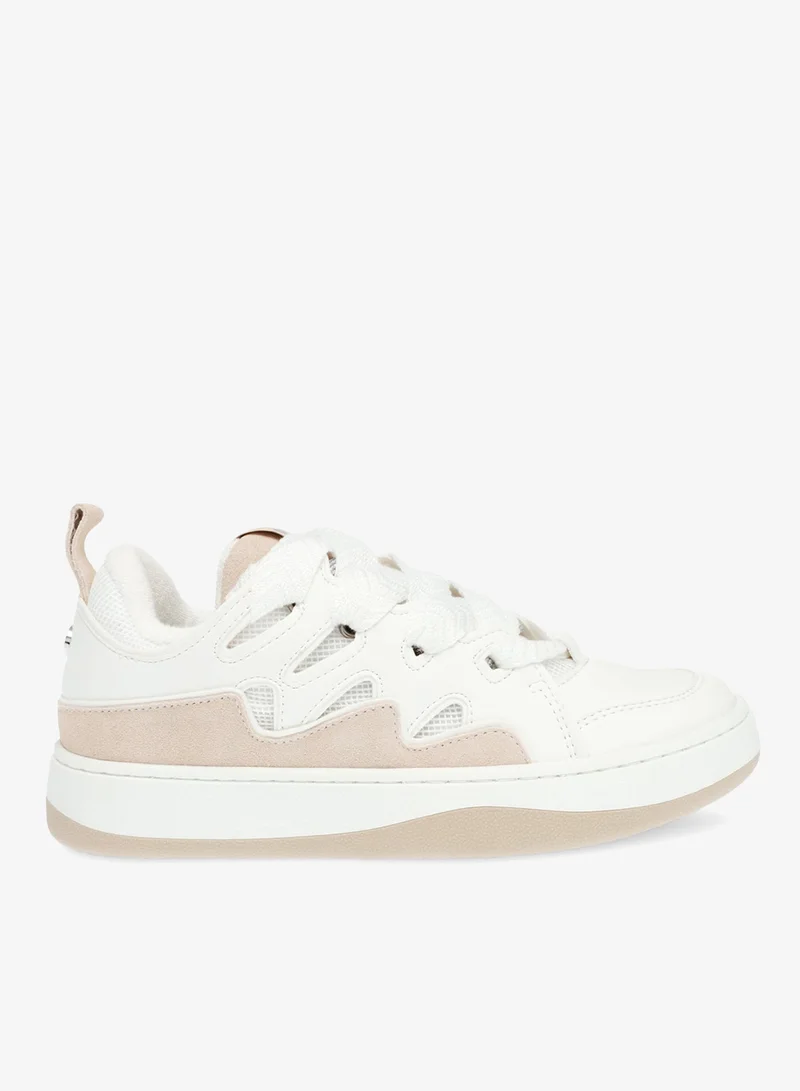 Steve madden roar off white women's sneakers