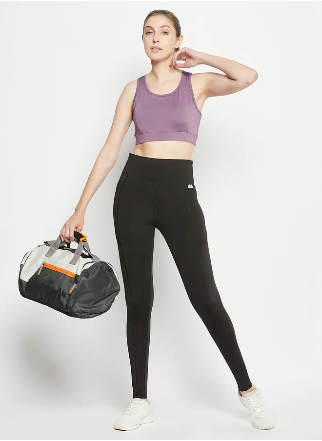Clovia Reflective Print Active Tights by Styli