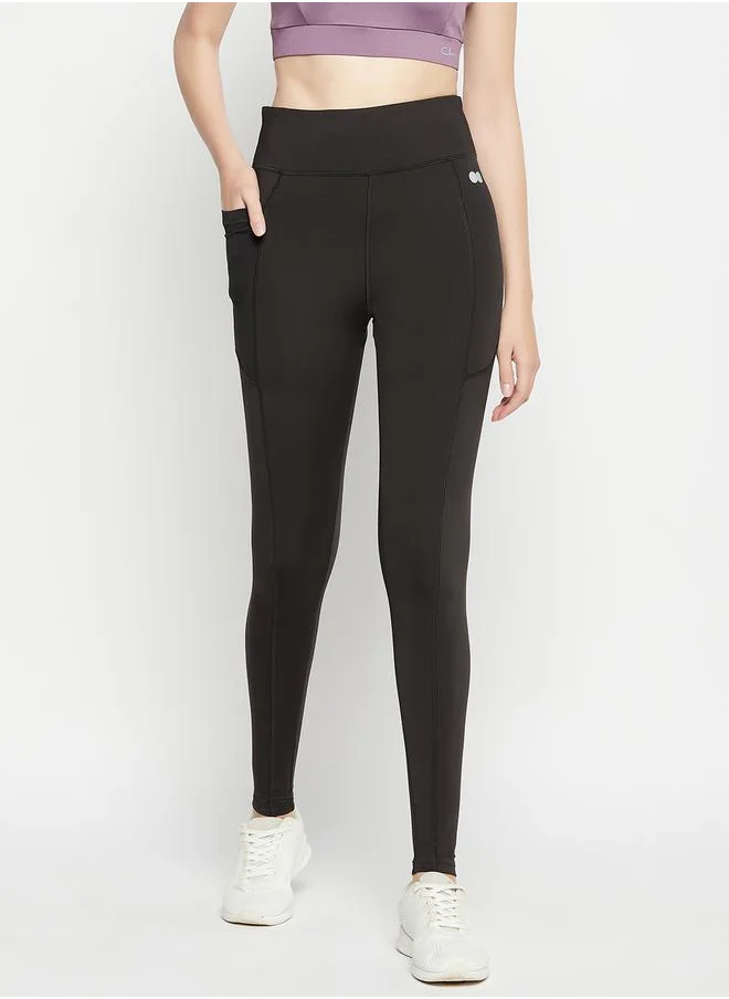 Clovia Reflective Print Active Tights by Styli