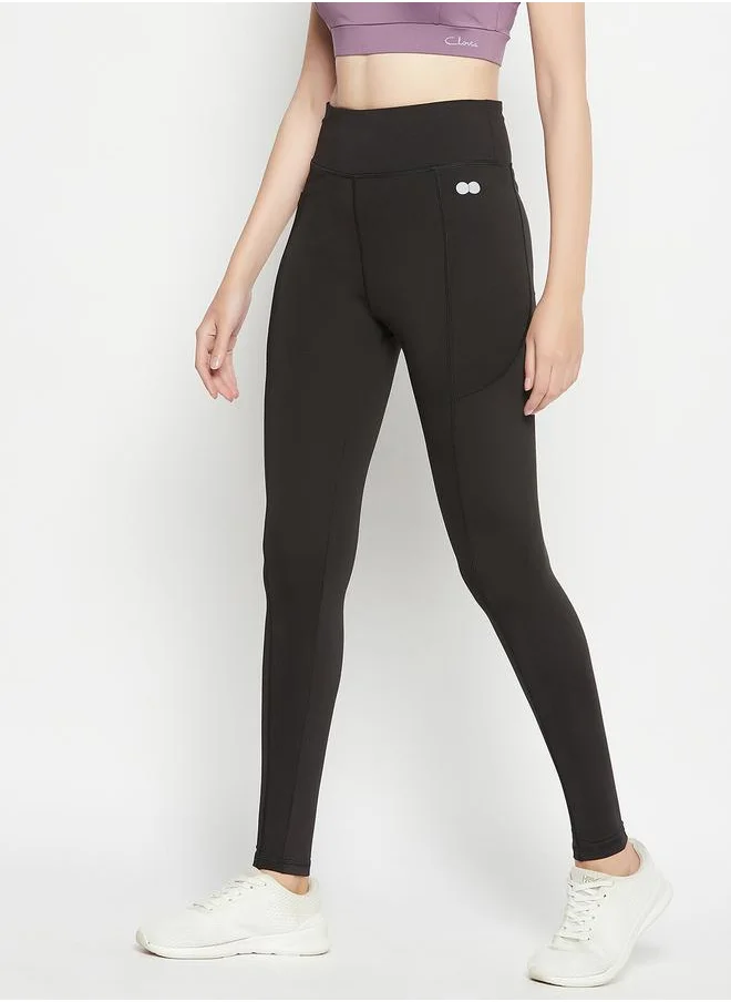 Clovia Reflective Print Active Tights by Styli