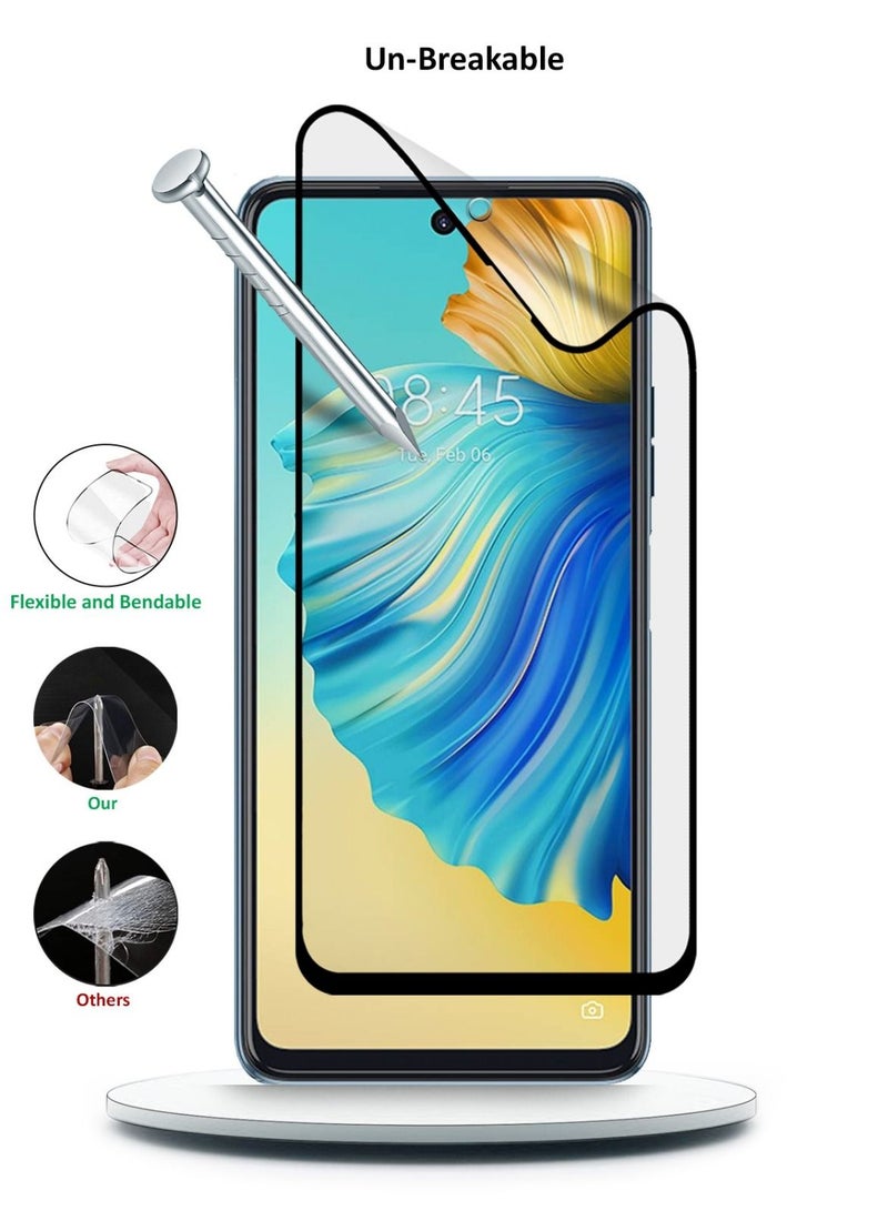 Techie واقي شاشة سيراميكي غير لامع 9D لهاتف Tecno Camon 17 Pro - Image 4