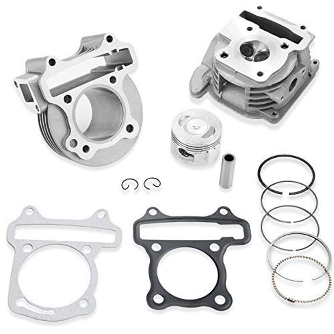 Cleo GY6 50cc-100cc Cylinder Head Kit Assy 50mm Big Bore with 69mm Valves for 139QMA 139QMB Engine Scooter Moped ATV Go Kart Quad - Image 4