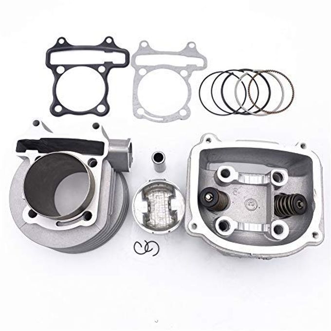 Cleo GY6 50cc-100cc Cylinder Head Kit Assy 50mm Big Bore with 69mm Valves for 139QMA 139QMB Engine Scooter Moped ATV Go Kart Quad - Image 5