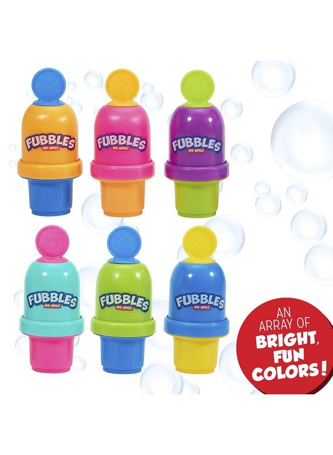FUBBLES Bubbles No Spill Bubble Tumbler ; Bubble Toy For Babies Toddlers And Kids ; Includes 6Oz Bubble Solution And Bubble Wand (Tumbler Colors May Vary) - Image 4