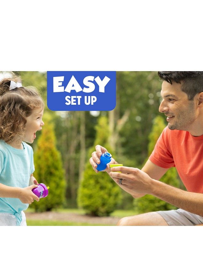 FUBBLES Bubbles No Spill Bubble Tumbler ; Bubble Toy For Babies Toddlers And Kids ; Includes 6Oz Bubble Solution And Bubble Wand (Tumbler Colors May Vary) - Image 5