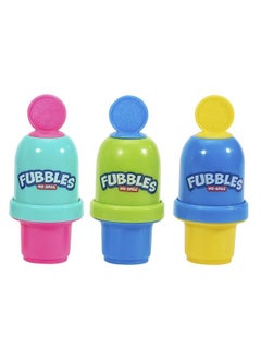 FUBBLES Bubbles No Spill Bubble Tumbler ; Bubble Toy For Babies Toddlers And Kids ; Includes 6Oz Bubble Solution And Bubble Wand (Tumbler Colors May Vary)  - Image 1