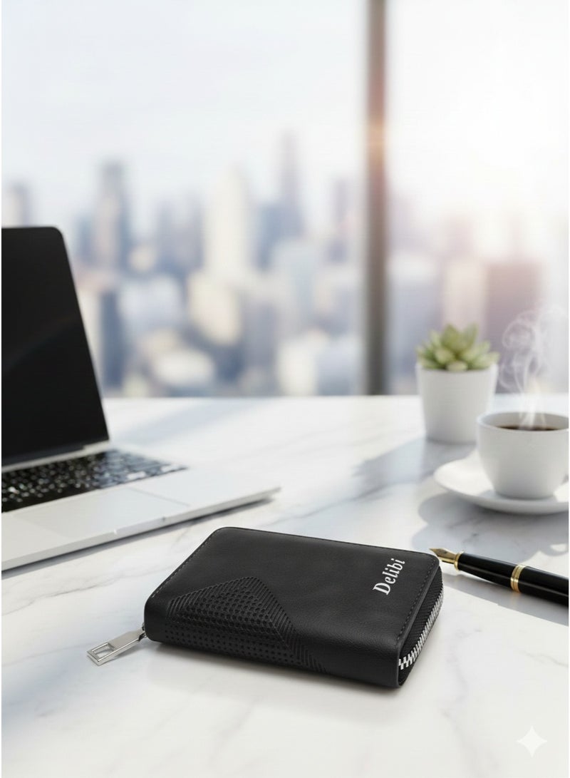 Delibi Perforated Slim Card Holder - Image 4