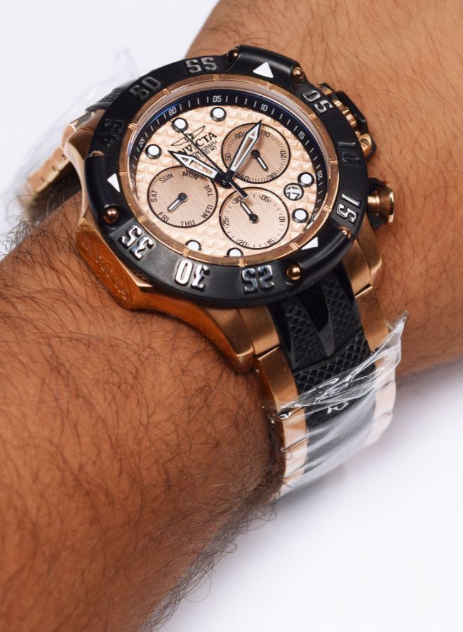 Invicta Subaqua Swiss Ronda Z60 Caliber Men's Watch - 55.45mm, Rose Gold, Black (23806) - Image 1