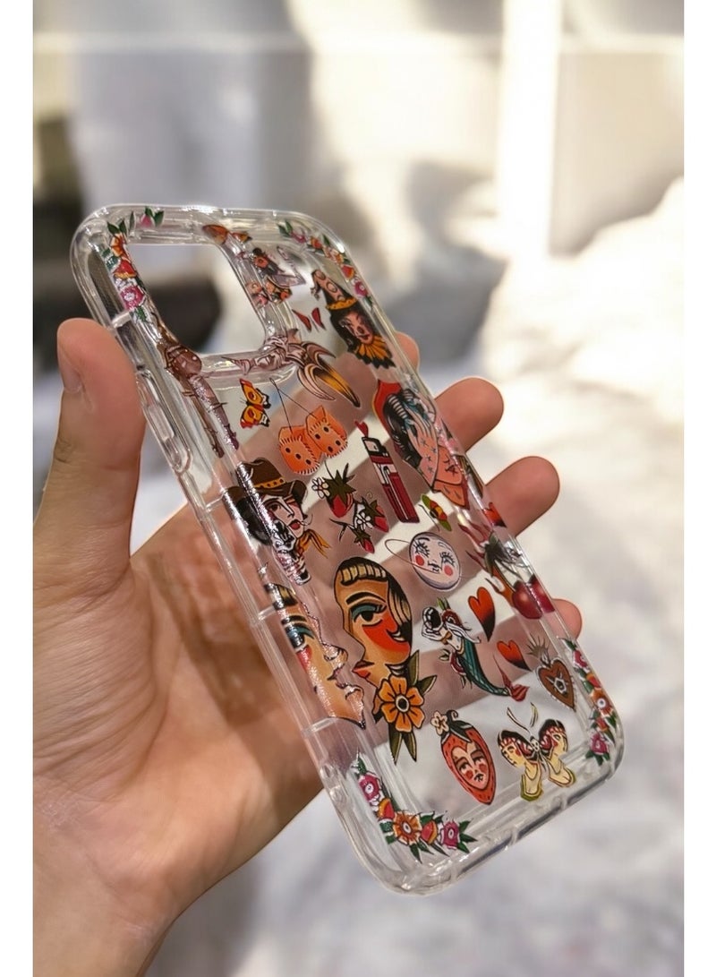 Great Choice Iphone Case Cover For Iphone 12 Pro Max Anti-Slip With Stickers Design - Image 5