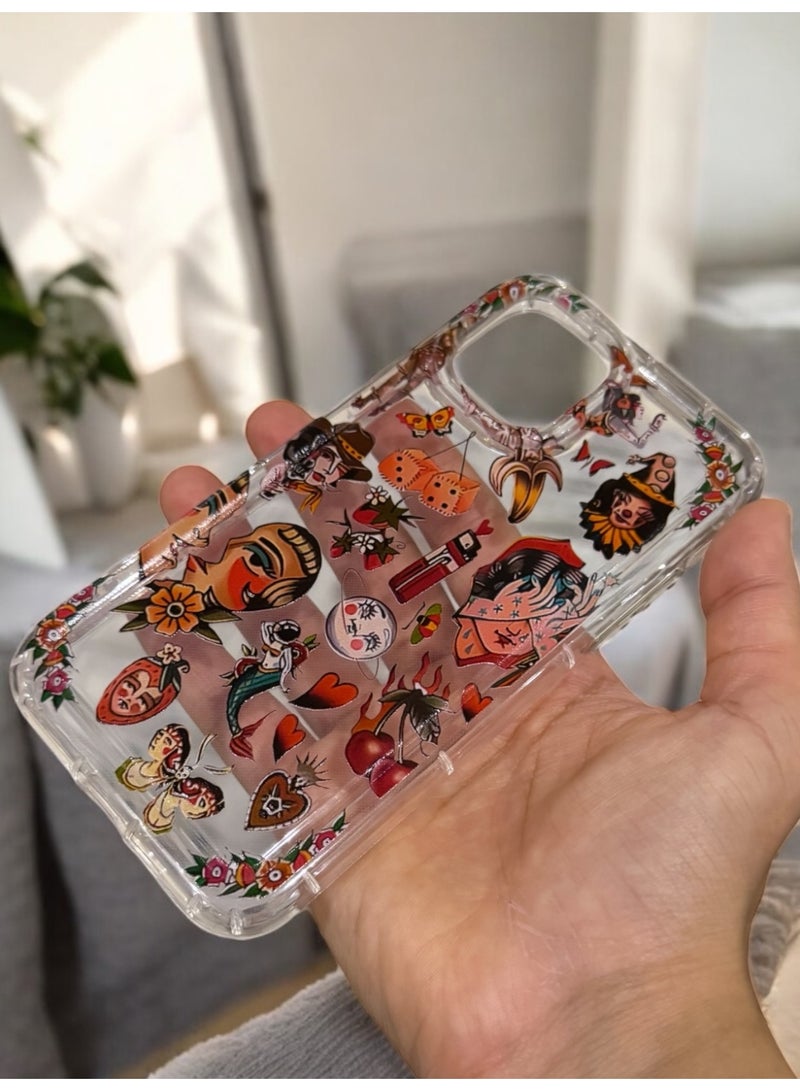 Great Choice Iphone Case Cover For Iphone 12 Pro Max Anti-Slip With Stickers Design - Image 3