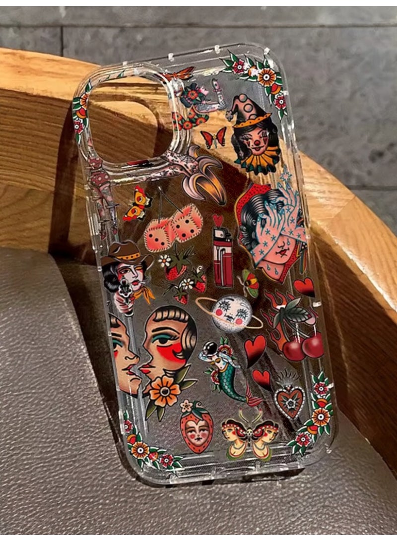 Great Choice Iphone Case Cover For Iphone 12 Pro Max Anti-Slip With Stickers Design - Image 2