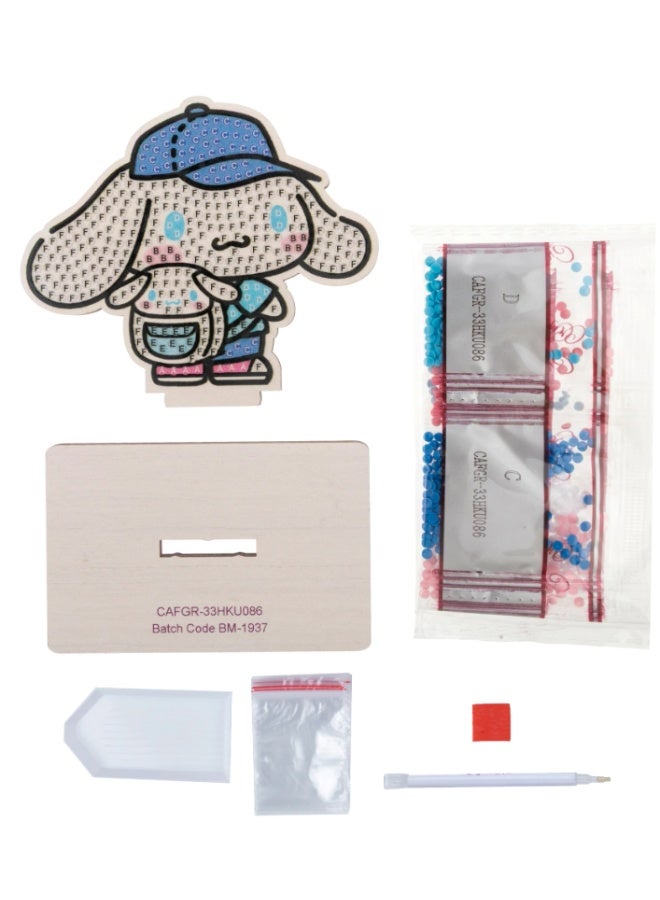 Hello Kitty Cinnamoroll Crystal Art Buddy Kit (Hello Kitty) DIY Craft Set - Image 4