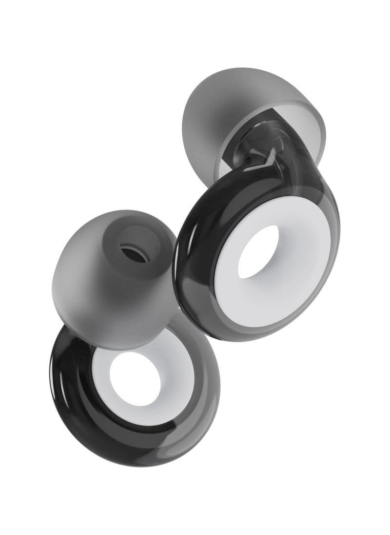 Loop Loop Engage Plus Earplugs – Low-level Noise Reduction with Clear Speech – for Conversation, Social Gatherings, Noise Sensitivity and Parenting – 8 Ear Tips + Extra Accessories – SNR 16 dB - Dusk  - Image 1
